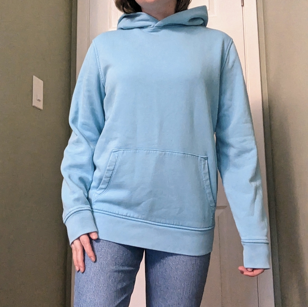 Gap Vintage Soft Light Blue Sweatshirt | Men's Size XS